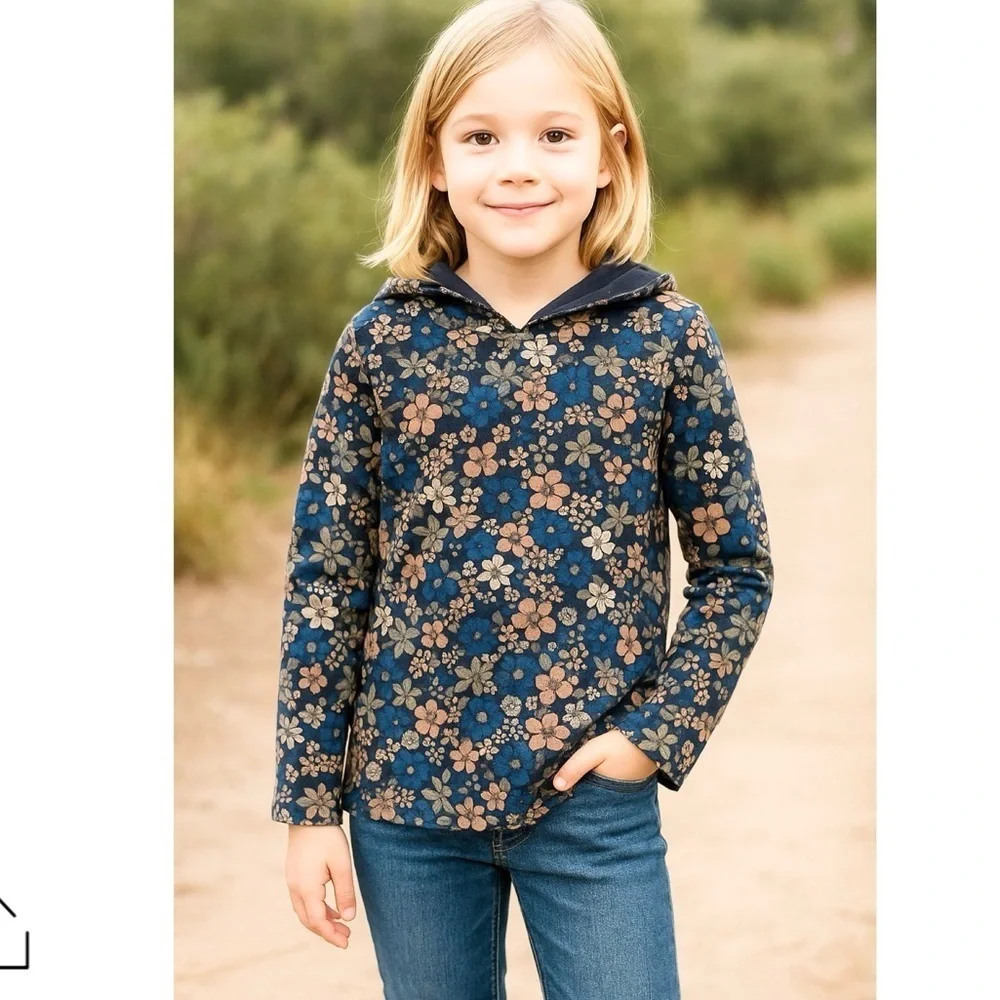TEA COLLECTION Cotton Hooded Jacket